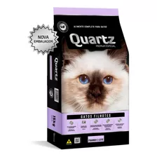 Quartz Ração Para Gatos Filhotes Frango E Leite 15kg