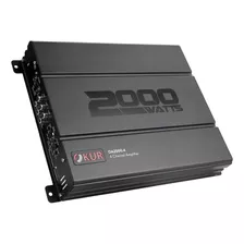 Amplificador Okur Oa2000.4 2000w 4 Canales By Db Drive Color Negro