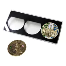 Suporte Para Challenge Coins Modelo Rest Em Acrílico