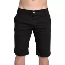 Bermuda De Sarja Masculina Com Lycra Colorida Short 