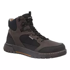 Bota Dockers Caballero Piel De Res Con Textil D2223122 Café