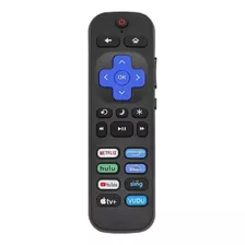 Control Remoto Roku Tv Mando Repuesto 8 Atajos Universal