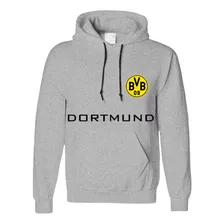 Blusa Moletom Borussia Dortmund Futebol Casaco Agasalho Time