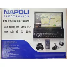 Estereo Napoli 7988 1din Touch/dvd/tv/gps/am/fm/bt/c.reversa