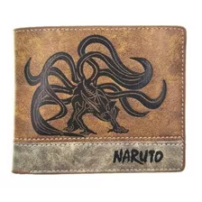 Billetera De Cuero Kyubi Zorro Naruto Estilo Masculino 2020