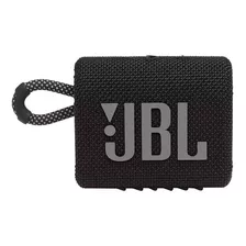 Alto-falante Jbl Go 3 Portátil C/bluetooth Waterproof Black 