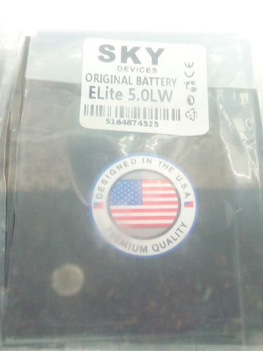 Bateria Pila Batería Elite Sky 5.0lw 2100mah Tienda Chacao