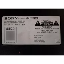 Desarme Fuente De Poder Sony Kdl-32r425a