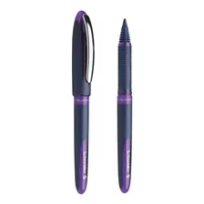 Caneta Schneider Rollerball One Business Kit Com 3 Unds Cor Da Tinta Violeta Cor Do Exterior Azul