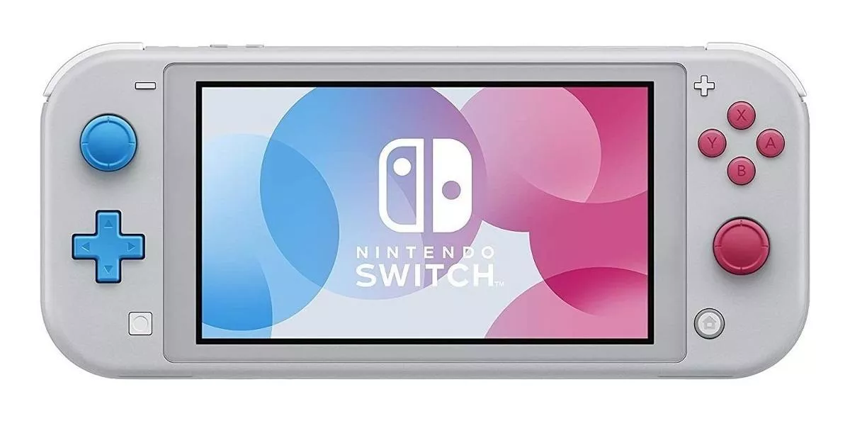 Nintendo Switch Lite 32gb Zacian And Zamazenta Edition Cor  Gray, Cyan E Magenta