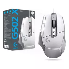 Mouse Logitech G502 X Hero 25k Dpi White (910-006144)