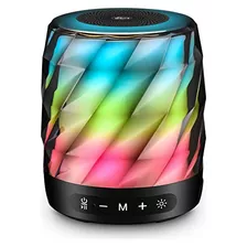 Altavoz Bluetooth Luces, Altavoz Portátil Sonido Poten...