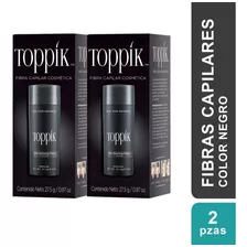 Fibra Capilar Toppik Keratina Para Cabello Negro Volumen