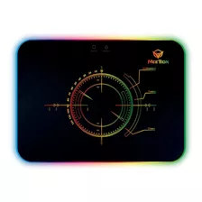 Mousepad Gamer Antideslizante Luz Led Backlit Rgb Meetion