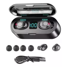 Audifonos In-ear Inalambricos Deportivos Bluetooth Gamer F9
