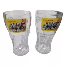 Vasos Selección Argentina Coca-cola Fútbol Mundial Corea2002