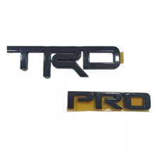 Emblema Trd Pro 4runner Fortuner Tundra Fj Hilux