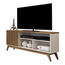 Estante De Livro/rack Para Tv Malbec Wood Retro 55 Polegadas