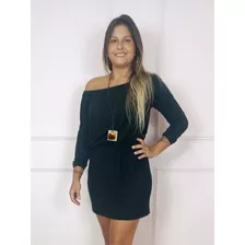 Vestido Ciganinha Ótima Modelagem Elástico Na Cintura E Punh