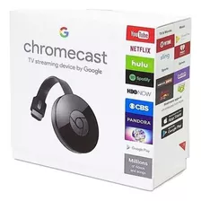 Google Chromecast 2.ª Generación - Negro. Impecable