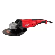 Esmeril Angular 9 (230mm) Milwaukee 2.200w 6087s-59 H.muerto Color Rojo