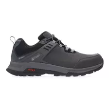 Zapatilla Lippi Vulcano Shell Stone Hombre Negro