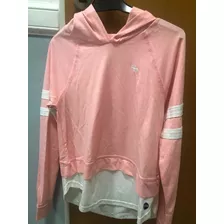 Remera Manga Larga Con Capucha Abercrombie