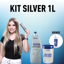 Kit Matizador Silver Sachê Professional Original 1 L