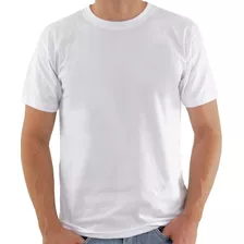 10 Camisetas 100% Poliéster Ideal Sublimação Pronta Entrega