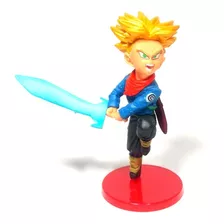 Action Figure Miniatura Dragon Ball Super Trunks S Saiyajin