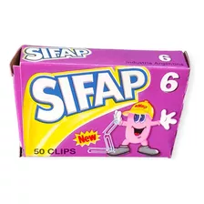 Clip Sifap Número 6 Caja X 50 Unidades Solo Oportunidades