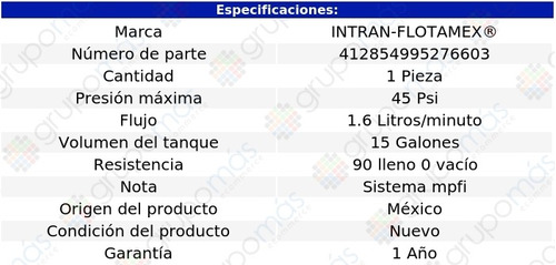 Bomba Gasolina Completa Chevrolet Corsica L4 2.2l 96 Foto 2