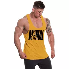 Polera Musculosa Tirante Animal Hombre Gimnasio 