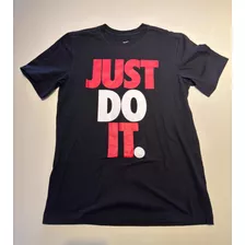 Camiseta Nike Original Preta Just Do It Tamanho P