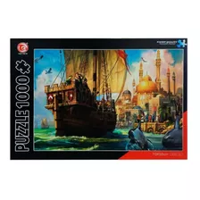 Puzzle 1000 Pzs Barco Pirata 88010 1489434 Shine