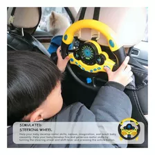 Crianças Copilot Simulado Volante Motorista De Corrida Brinq