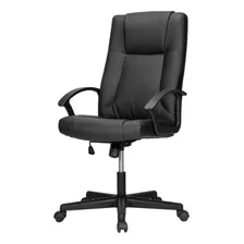 Silla Oficina Ergonómica Reclinable Deli Negra Home Living 