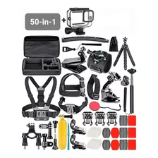 Kit Bundle Para Varios Modelos Gopro, 50 En 1