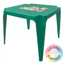 Mesa De Niños Infantil De Plastico