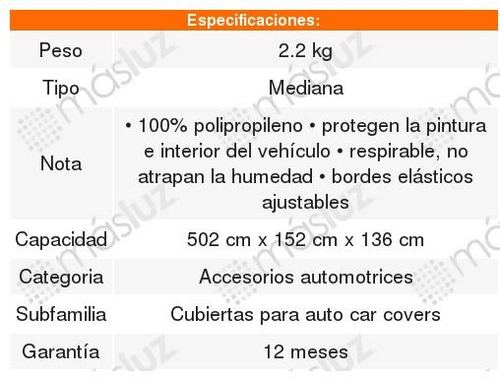 Cubierta Para Auto (m) Mikels Foto 2