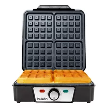 Wafflera Belga Heat+ 4 Rebanadas Acero Masterchef By Hukën