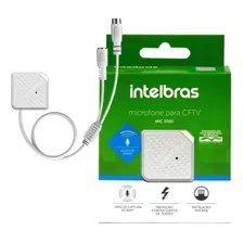 Microfone Mic 3080 Intelbras Ambiente Cerca De 80 M² Cftv