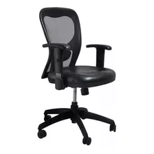 Silla De Escritorio Baires4 Ejecutivo Citiz Mesh Sin Cabezal Negra Con Tapizado De Mesh Y Marathon