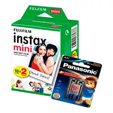 Filme Instax Mini 11 - 20 Fotos, + Pilhas Panasonic Premium 