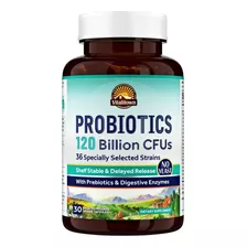 Probiotico Raw 100 Billions - 34 Cepas Sistema Inmune Stock