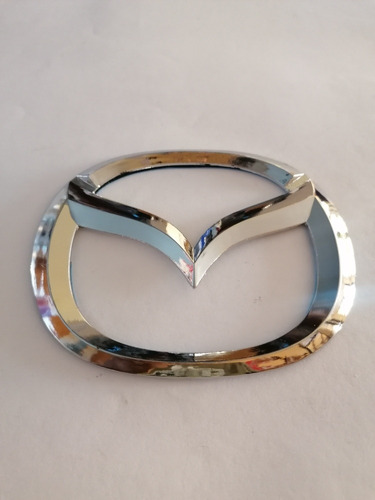 Emblema Frontal Mazda Cromado 14 Cm X 11 Cm Foto 3