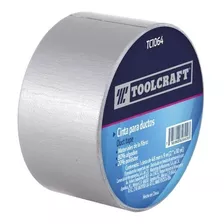 Cinta Para Ducto Gris 48mm X 27 Metros - Toolcraft Tc1062