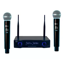 Microfone Sem Fio Custom Sound Cw 40 Preto Igreja Palco S/j