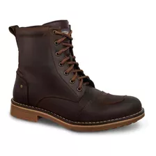 Bota Hombre Botín Caballero Biker Moto Casual Workland Café