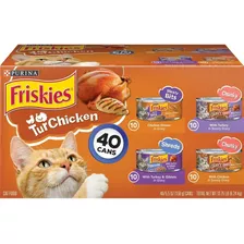 Friskies Comida Para Gatos Turchicken En Gravy 40 Latas